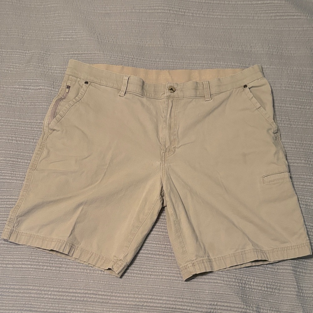 Weatherproof Men's Beige Cargo Shorts